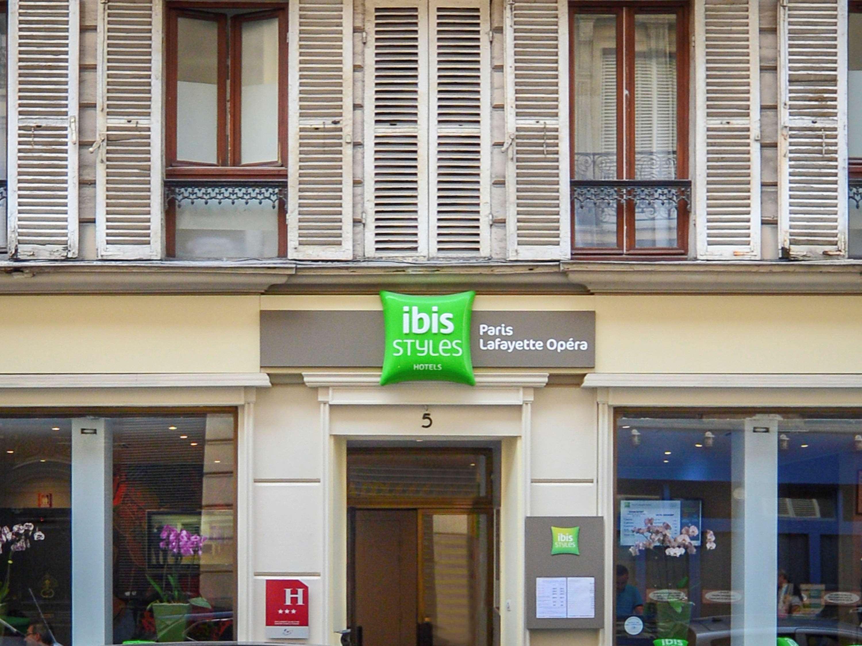 Ibis Styles Paris Opera Lafayette Hotel Exterior foto
