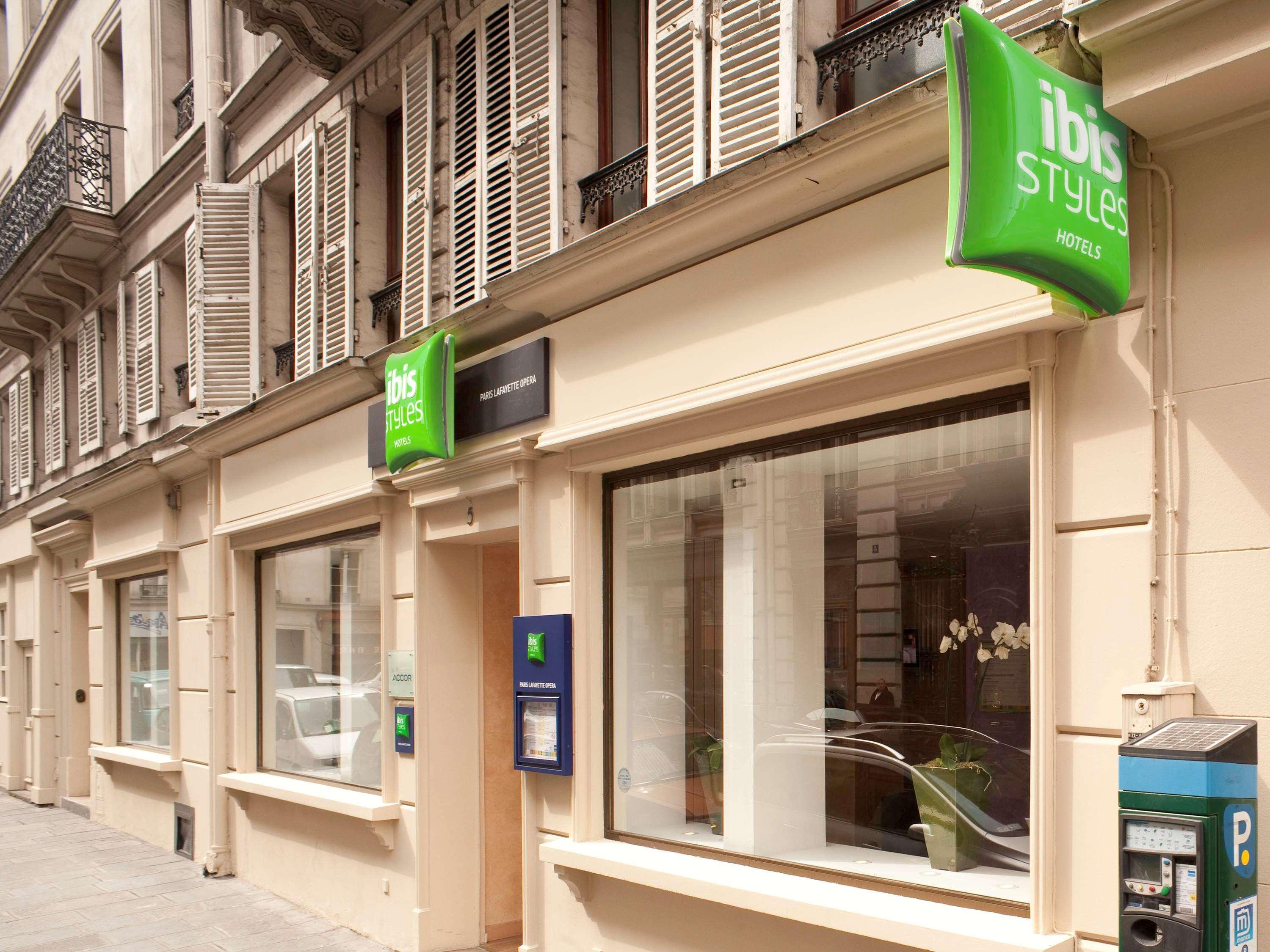 Ibis Styles Paris Opera Lafayette Hotel Exterior foto